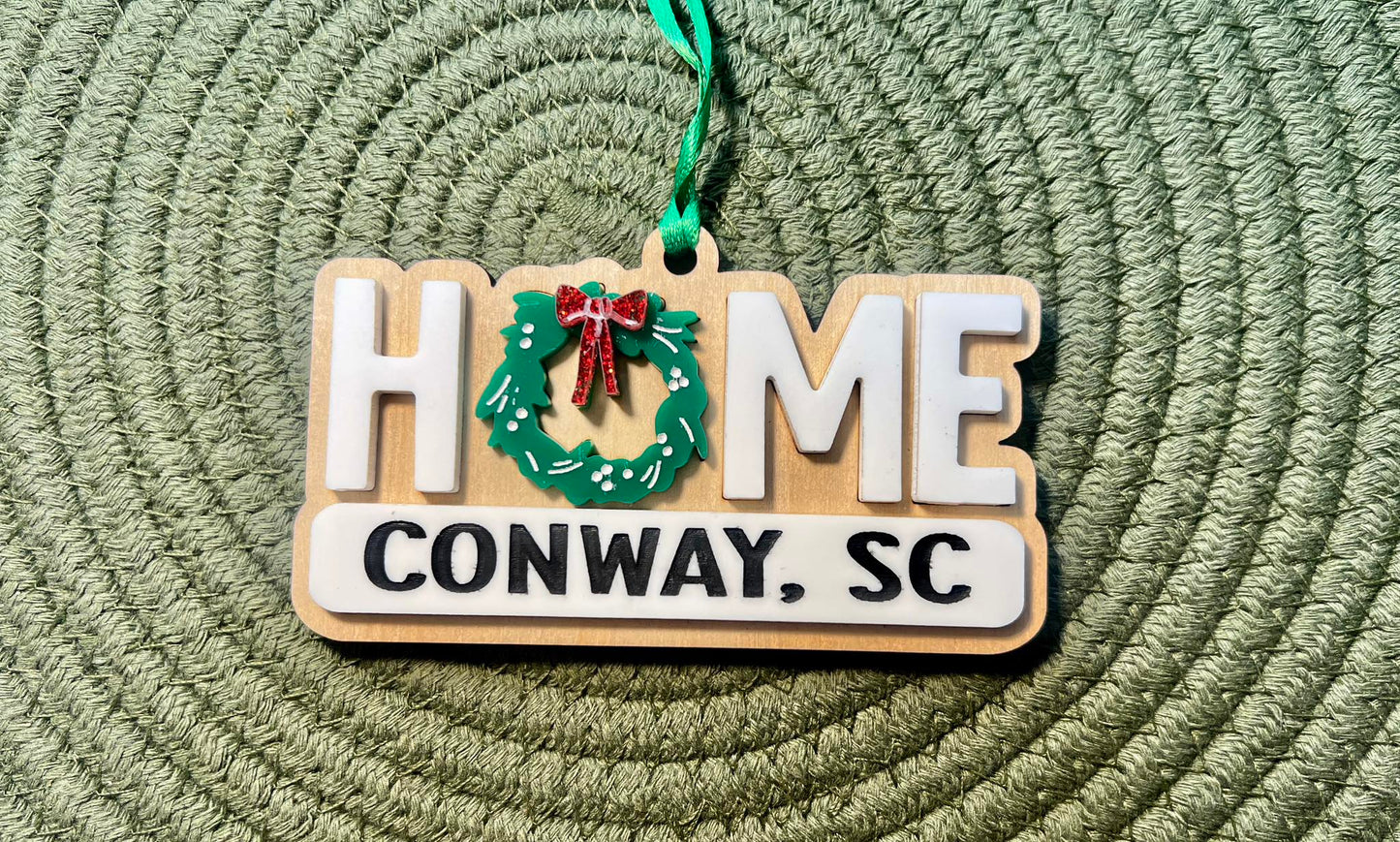 Home (city, State) Ornament (WS)