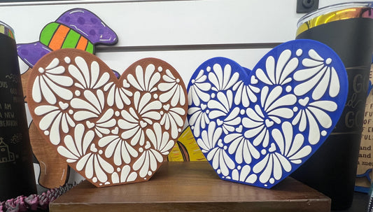 Talavera pen holder/ office supplies