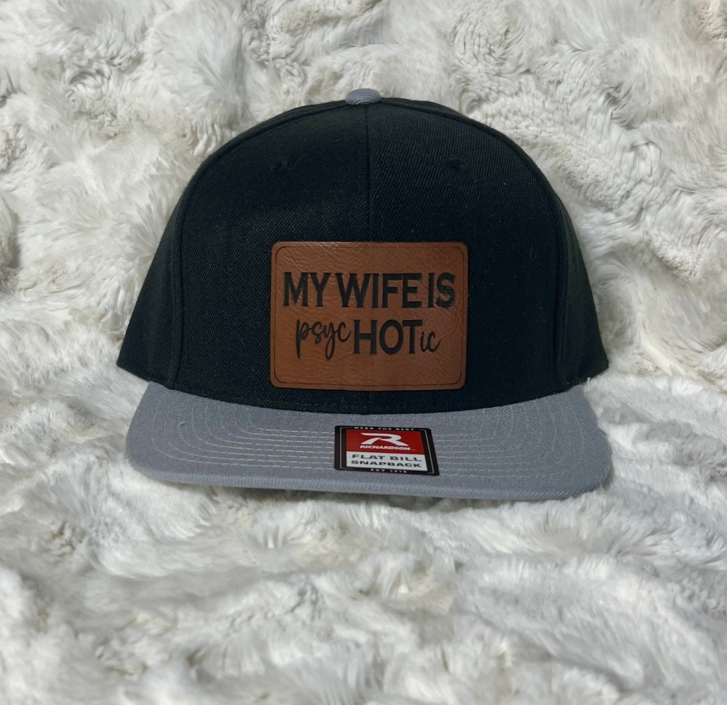 Only Dads Richardson 112 Trucker Hat, Funny Leatherette Patch