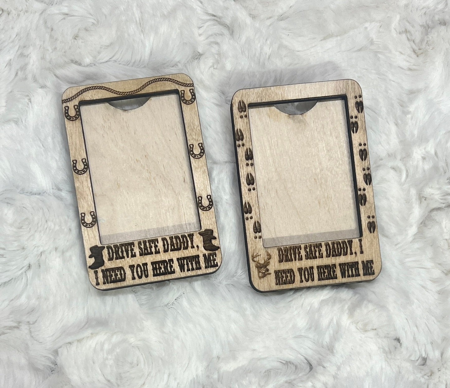 Car clip picture holder