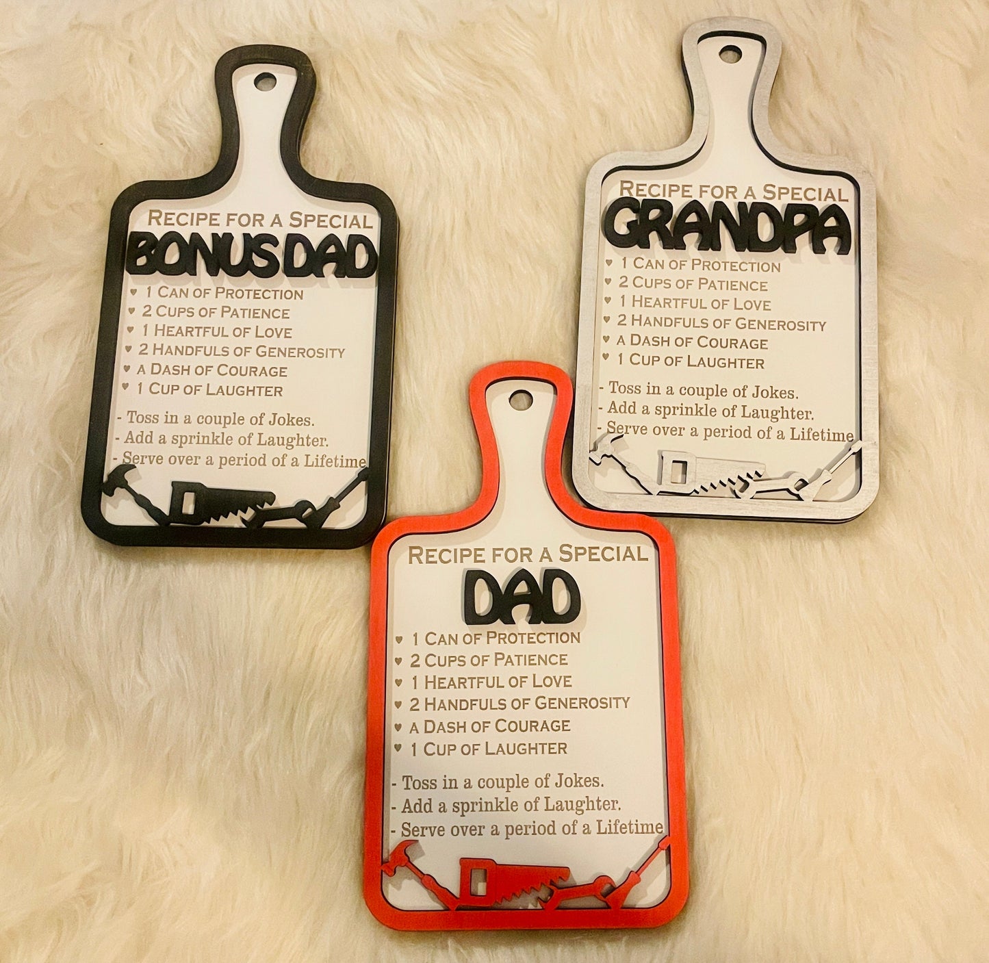 Mom's Recipe Decorative Cutting Board, Mother's Day Gift