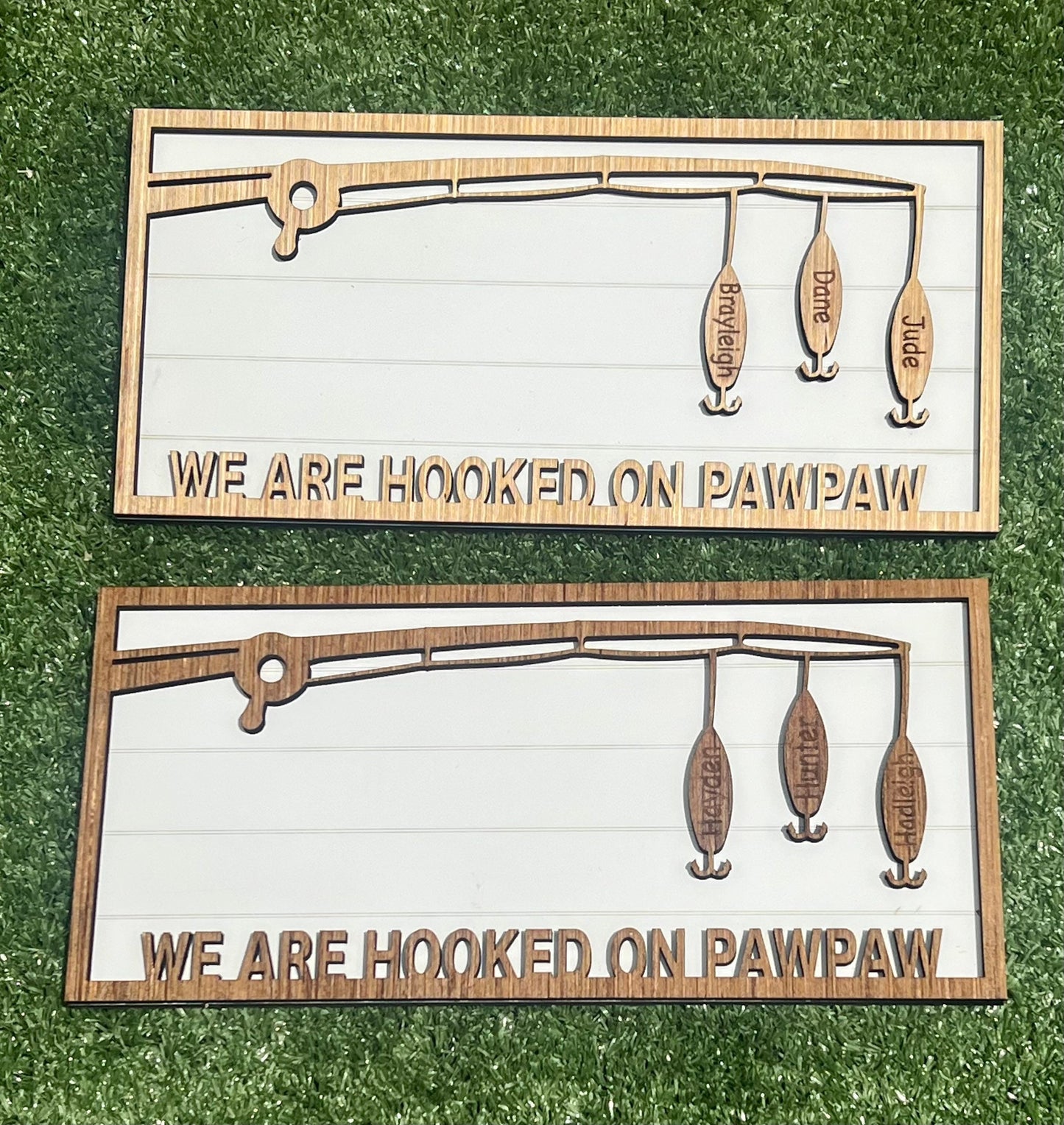 Hooked on Dad, Papa, Pawpaw, Papaw, Grandpa, Pops