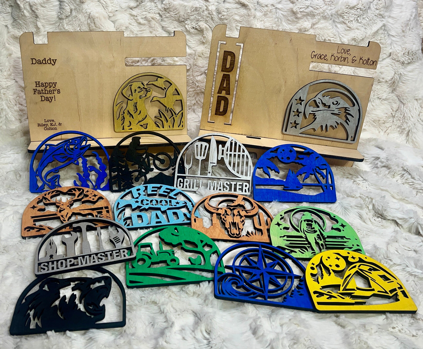 Personalized Nightstand Organizer Father’s Day gift