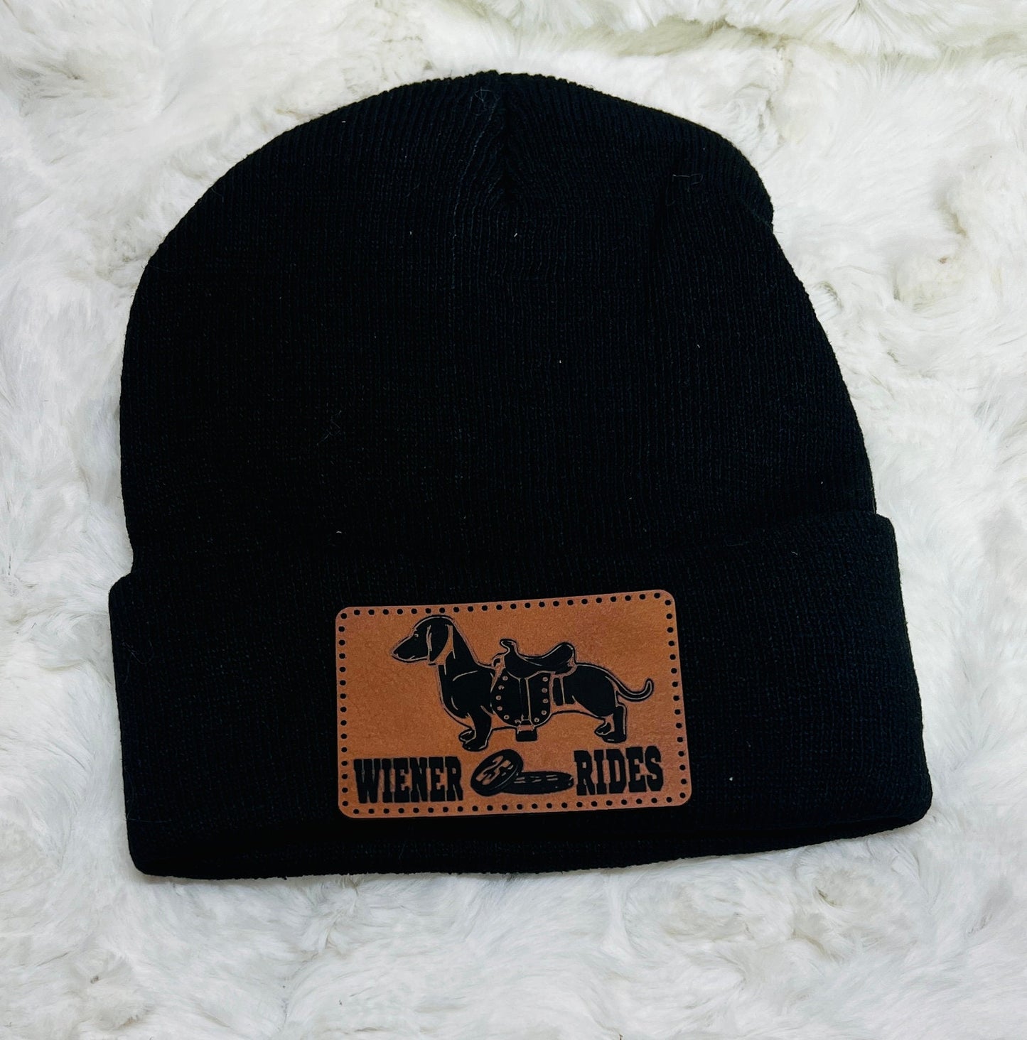 Overworked and underlaid leatherette patch Trucker Hat Cap Men gift Funny